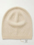 Brushed cashmere skull cap