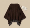 Brushed cashmere kimono