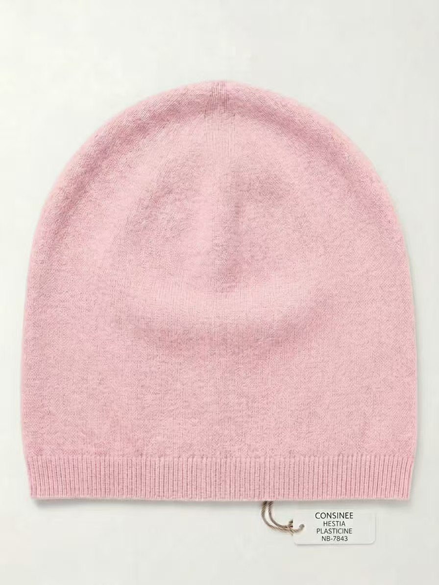 Wool Cashmere cuffed beanie (Customizable)