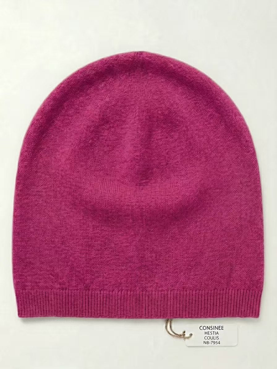 Wool Cashmere cuffed beanie (Customizable)