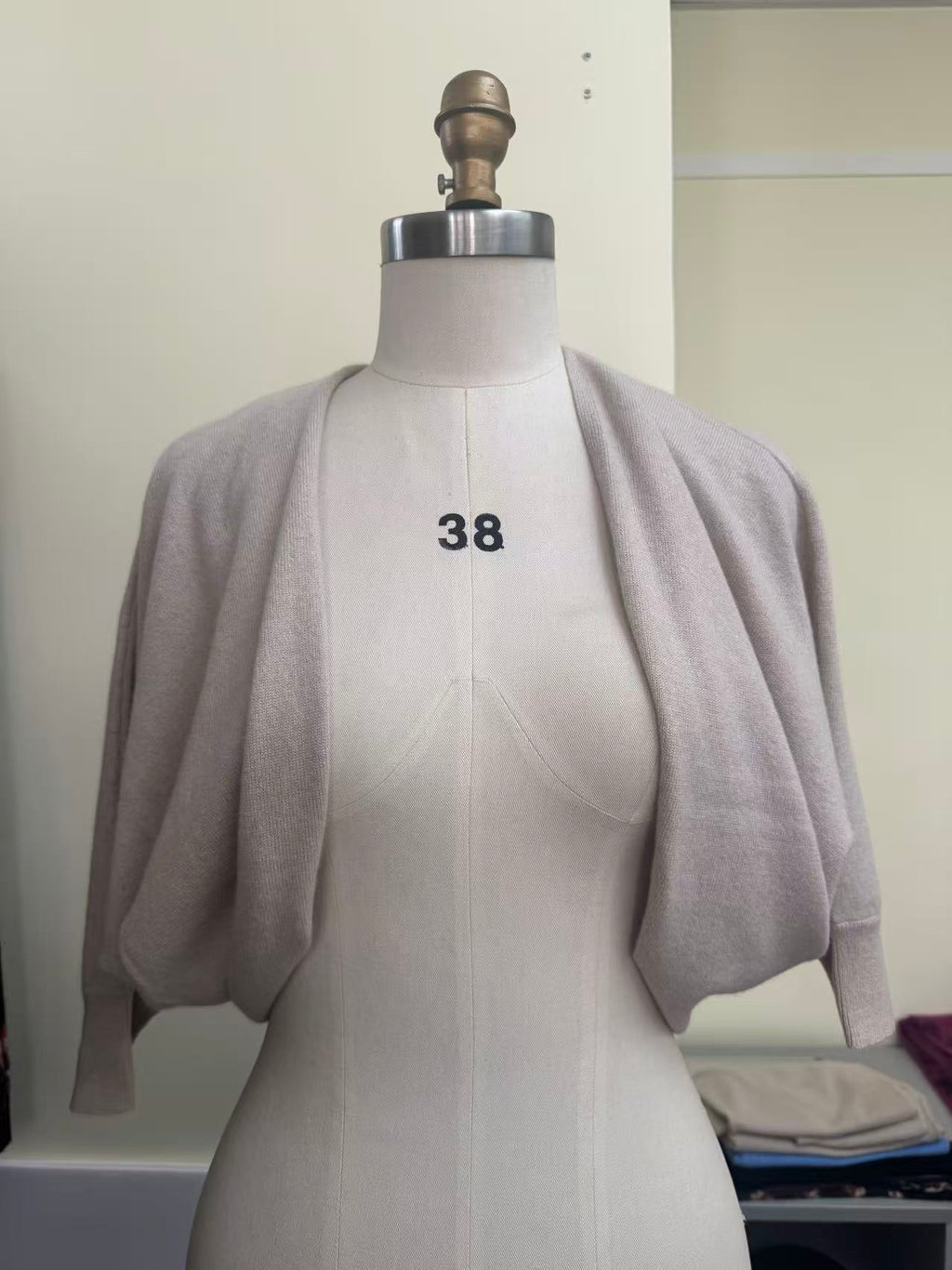 Cashmere Drape Shrug