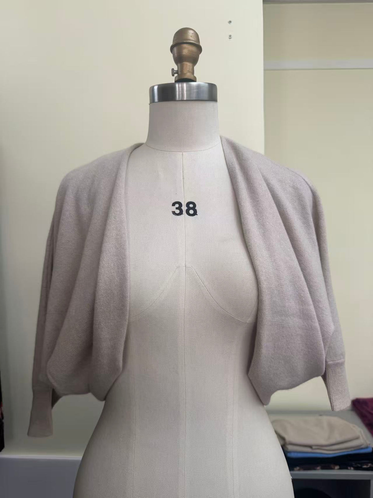 Cashmere Drape Shrug