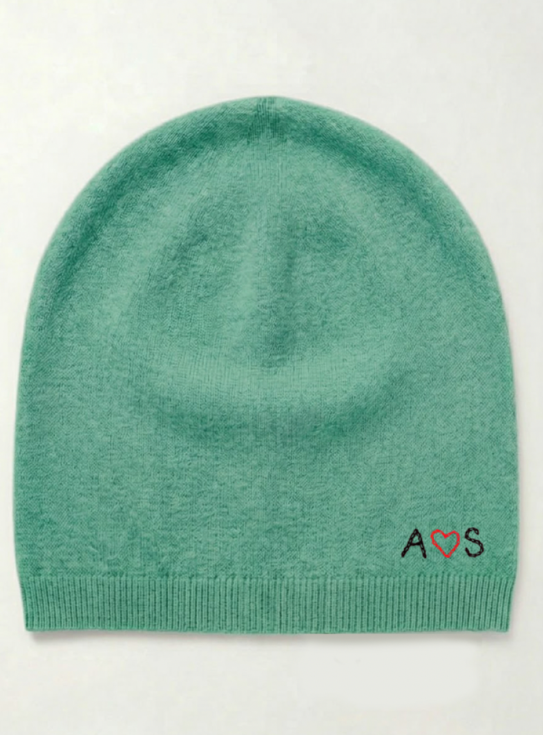 Cashmere Slouchy Beanie (Customizable)